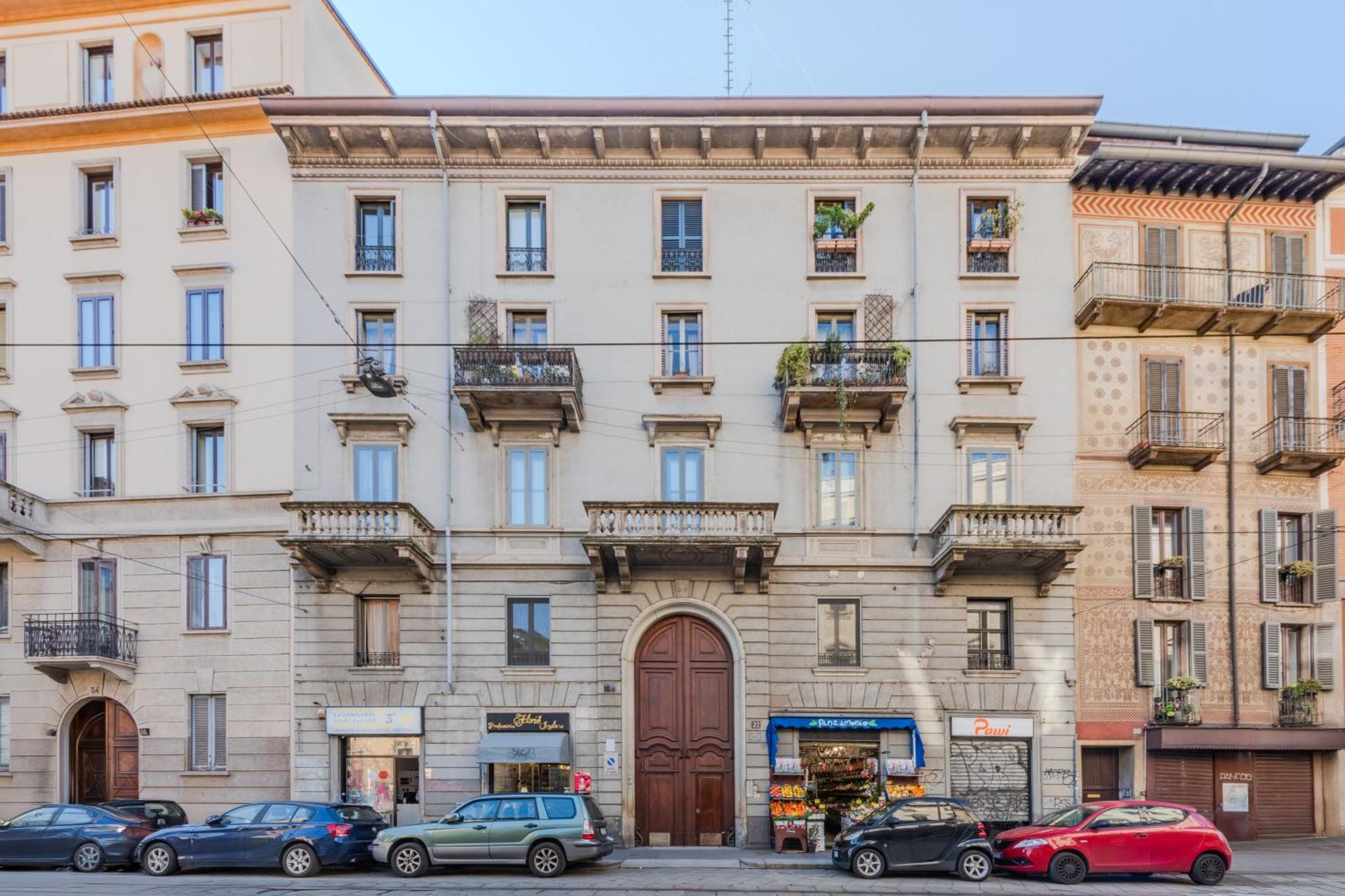 Crocetta Modern Flat Lejlighed Milano Eksteriør billede